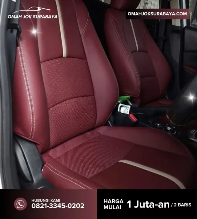 Upgrade interior mobil tanpa harus mahal! 🚗✨
‎Dengan bekleed jok mobil premium, tampilan mobil jadi lebih stylish dan nyaman.
‎
‎BEKLEED JOK MOBIL HARGA MULAI 1Juta-an
‎Lengkap • Premium • Rapi • Bergaransi
‎
‎✅ Bisa untuk semua merk mobil
‎✅ Kualitas bahan premium
‎✅ Garansi hingga 3 Tahun
‎✅ Pengerjaan cepat
‎
‎Note : GRATIS ONGKIR & MELAYANI PEMASANGAN DI TEMPAT
‎
‎Hubungi kami sekarang 👇
‎☎️ 0821 3345 0202 (WA/Telp)
‎FAST RESPON 24 JAM ONLINE
‎
‎#BekleedJokMobil #InteriorMobil #JokMobilStylish #omahjoksurabaya #masukberanda